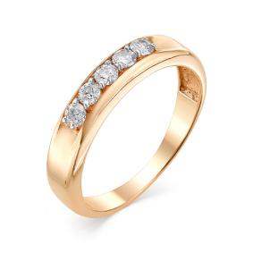 Золотое кольцо Мастер Бриллиант 01M1-106-525 с бриллиантом 01M1-106-525 фото