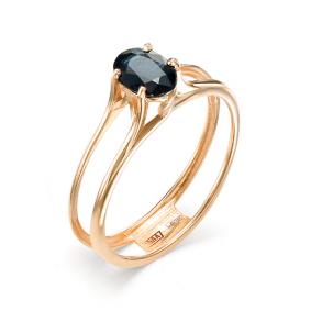 Золотое кольцо Мастер Бриллиант 01M1-106-602-02 с сапфиром 01M1-106-602-02 фото