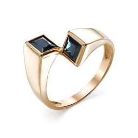 Золотое кольцо Мастер Бриллиант 01M1-106-642-02 с сапфиром 01M1-106-642-02 фото