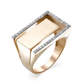 Золотое кольцо Мастер Бриллиант 01M1-106-675 с бриллиантом 01M1-106-675 фото