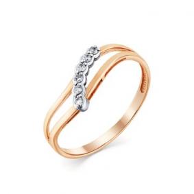 Золотое кольцо Мастер Бриллиант 01M1-106-782 с бриллиантом 01M1-106-782 фото