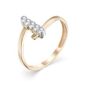 Золотое кольцо Мастер Бриллиант 01M1-106-785 с бриллиантом 01M1-106-785 фото