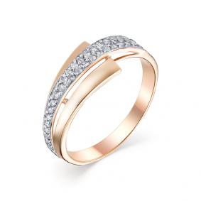 Золотое кольцо Мастер Бриллиант 01M1-106-812/1 с бриллиантом 01M1-106-812/1 фото