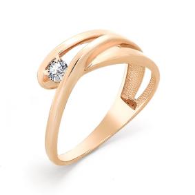 Золотое кольцо Мастер Бриллиант 01M1-106-843 с бриллиантом 01M1-106-843 фото