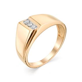 Золотое кольцо Мастер Бриллиант 01M1-106-854 с бриллиантом 01M1-106-854 фото