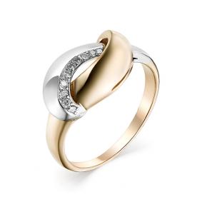 Золотое кольцо Мастер Бриллиант 01M1-106-908 с бриллиантом 01M1-106-908 фото