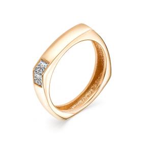 Золотое кольцо Мастер Бриллиант 01M1-106-937 с бриллиантом 01M1-106-937 фото