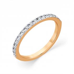 Золотое кольцо Мастер Бриллиант 01M1-106519-01-00 с бриллиантом 01M1-106519-01-00 фото