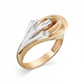 Золотое кольцо Мастер Бриллиант 01M1-107-169 с бриллиантом 01M1-107-169 фото