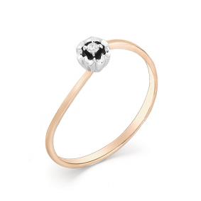 Золотое кольцо Мастер Бриллиант 01M1-107-236 с бриллиантом 01M1-107-236 фото