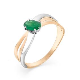 Золотое кольцо Мастер Бриллиант 01M1-107-305-01 с изумрудом 01M1-107-305-01 фото