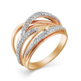 Золотое кольцо Мастер Бриллиант 01M1-107-347 с бриллиантом 01M1-107-347 фото