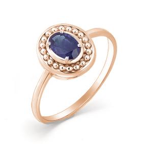 Золотое кольцо Мастер Бриллиант 01M1-107-362-02 с сапфиром 01M1-107-362-02 фото