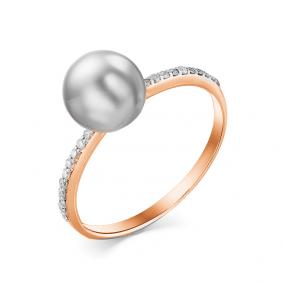 Золотое кольцо Мастер Бриллиант 01M1-107-499-7 с бриллиантом 01M1-107-499-7 фото