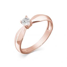 Золотое помолвочное кольцо Мастер Бриллиант с бриллиантом 01M1-107-720 01M1-107-720 фото