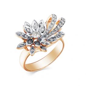 Золотое кольцо Мастер Бриллиант 01M1-107896-00-00 с бриллиантом 01M1-107896-00-00 фото