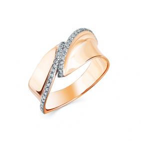 Золотое кольцо Мастер Бриллиант 01M1-108182-00-00 с бриллиантом 01M1-108182-00-00 фото