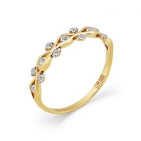 Золотое кольцо Мастер Бриллиант 01M1-108429-00-00 с бриллиантом 01M1-108429-00-00 фото