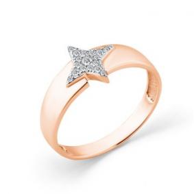 Золотое кольцо Мастер Бриллиант 01M1-108444-00-00 с бриллиантом 01M1-108444-00-00 фото