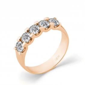 Золотое кольцо Мастер Бриллиант 01M1-108485-00-00 с бриллиантом 01M1-108485-00-00 фото