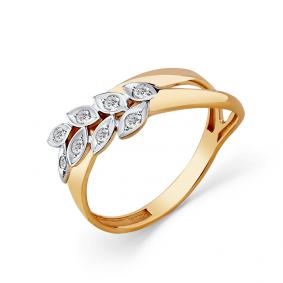 Золотое кольцо Мастер Бриллиант 01M1-108547-00-00 с бриллиантом 01M1-108547-00-00 фото