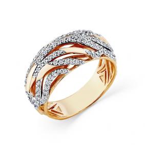 Золотое кольцо Мастер Бриллиант 01M1-108592-00-00 с бриллиантом 01M1-108592-00-00 фото