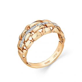 Золотое кольцо Мастер Бриллиант 01M1-108820-00-00 с бриллиантом 01M1-108820-00-00 фото