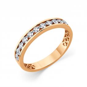 Золотое кольцо Мастер Бриллиант 01M1-109176-00-00 с бриллиантом 01M1-109176-00-00 фото