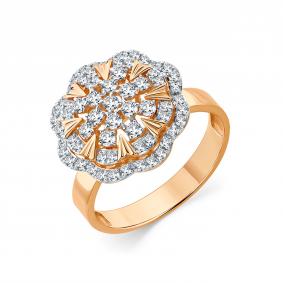 Золотое кольцо Мастер Бриллиант 01M1-109217-00-00 с бриллиантом 01M1-109217-00-00 фото