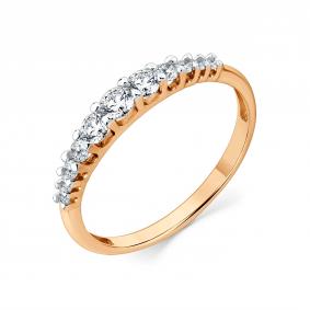 Золотое кольцо Мастер Бриллиант 01M1-109300-00-00 с бриллиантом 01M1-109300-00-00 фото