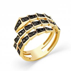 Золотое кольцо Мастер Бриллиант 01M1-308488-00-48 с бриллиантом 01M1-308488-00-48 фото