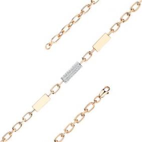 Золотой браслет Мастер Бриллиант 01M10-120432-00-00 с бриллиантом 01M10-120432-00-00 фото