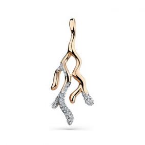 Золотая подвеска Мастер Бриллиант 01M3-108589-00-00 с бриллиантом 01M3-108589-00-00 фото