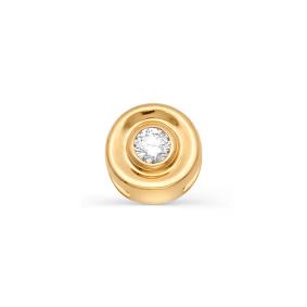 Золотая подвеска Мастер Бриллиант 01M3-217 с бриллиантом 01M3-217 фото