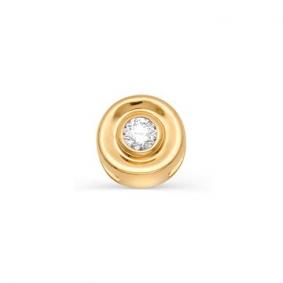 Золотая подвеска Мастер Бриллиант 01M3-217/1 с бриллиантом 01M3-217/1 фото