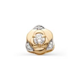 Золотая подвеска Мастер Бриллиант 01M3-509 с бриллиантом 01M3-509 фото