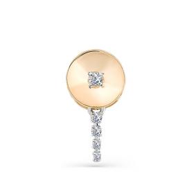 Золотая подвеска Мастер Бриллиант 01M3-890 с бриллиантом 01M3-890 фото