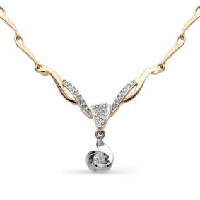 01M6-155 Колье Золото 585° 01M6-155 фото