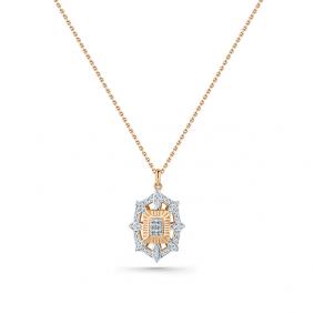 01M6-160680-00-00 Колье Золото 585° (красное) 01M6-160680-00-00 фото