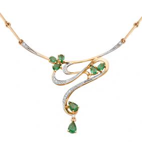 01M6-222/1-01 Колье Золото 585° 01M6-222/1-01 фото