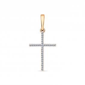 Золотая подвеска Мастер Бриллиант 01M8-180382-00-00 с бриллиантом 01M8-180382-00-00 фото