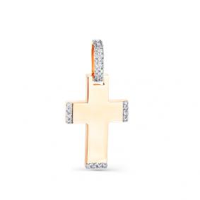 Золотая подвеска Мастер Бриллиант 01M8-180400-00-00 с бриллиантом 01M8-180400-00-00 фото