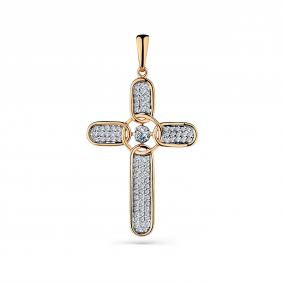 Золотая подвеска Мастер Бриллиант 01M8-180437-00-00 с бриллиантом 01M8-180437-00-00 фото