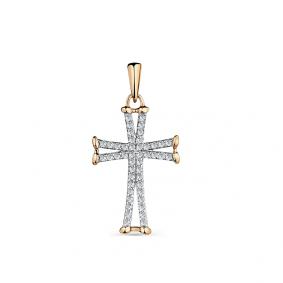 Золотая подвеска Мастер Бриллиант 01M8-180441-00-00 с бриллиантом 01M8-180441-00-00 фото