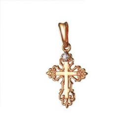 Золотая подвеска Мастер Бриллиант 01M8-195 с бриллиантом 01M8-195 фото