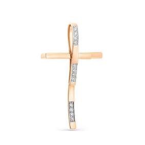 Золотая подвеска Мастер Бриллиант 01M8-325 с бриллиантом 01M8-325 фото