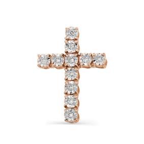 Золотая подвеска Мастер Бриллиант 01M8-340 с бриллиантом 01M8-340 фото