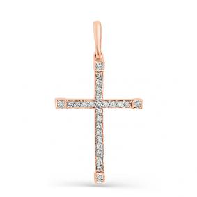 Золотая подвеска Мастер Бриллиант 01M8-379 с бриллиантом 01M8-379 фото