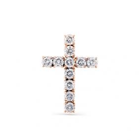 Золотая подвеска Мастер Бриллиант 01M8-391 с бриллиантом 01M8-391 фото