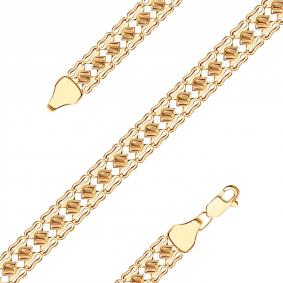 Золотой браслет плетение Фантазийное ТД Эстет 01Б010224 01Б010224 фото